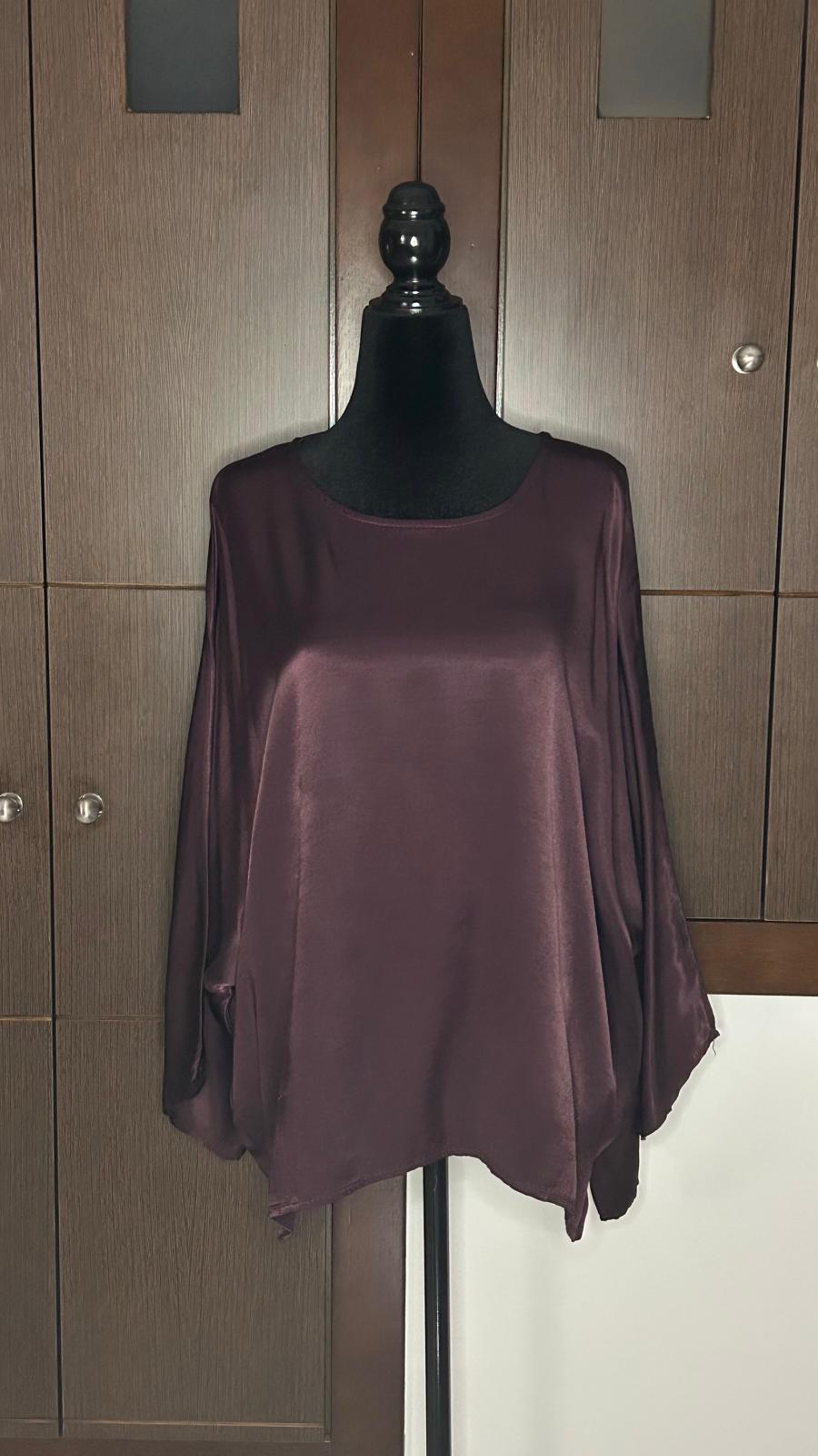 Blusa Satinada
