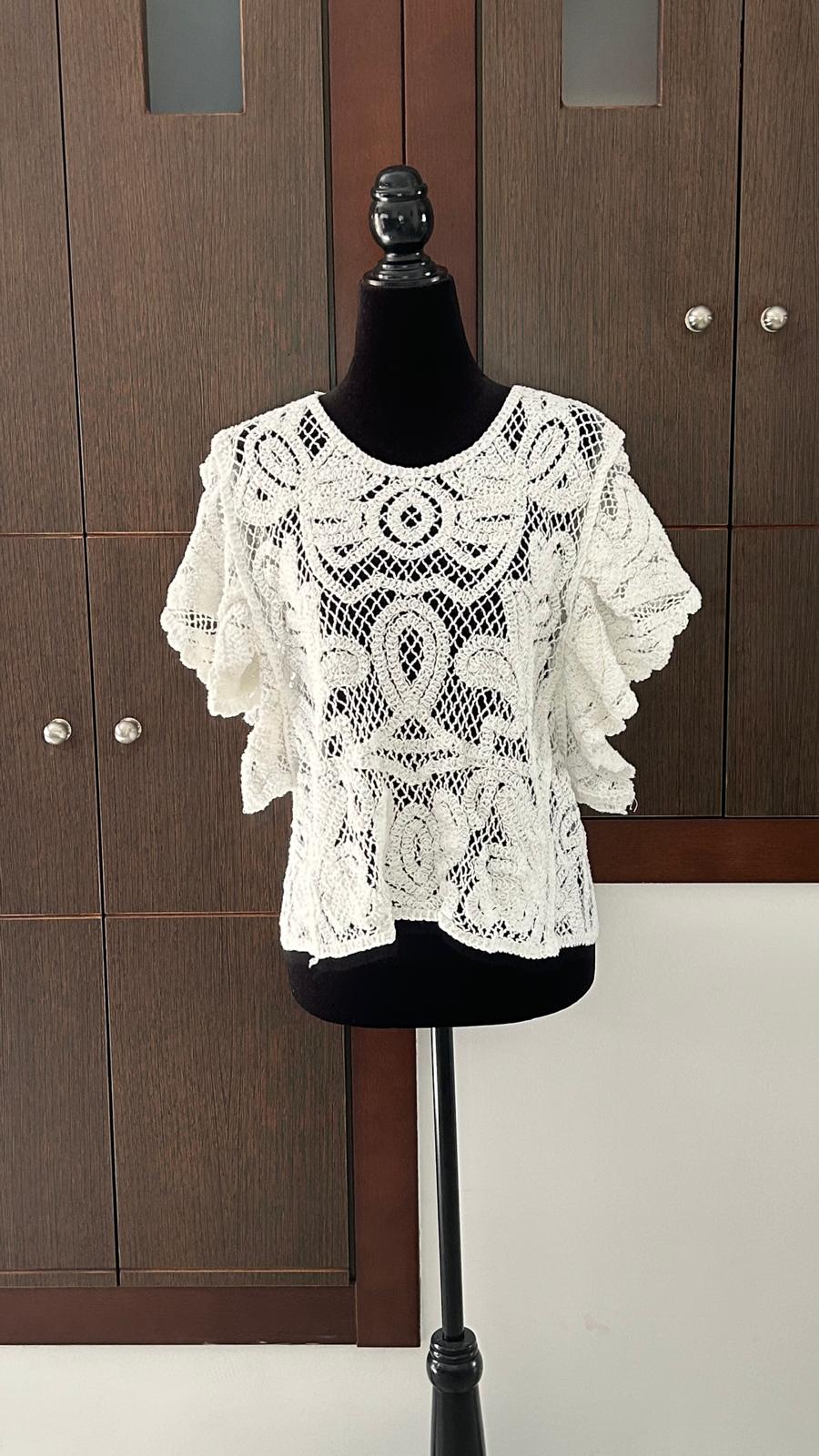 Camiseta Crochet Beatriz