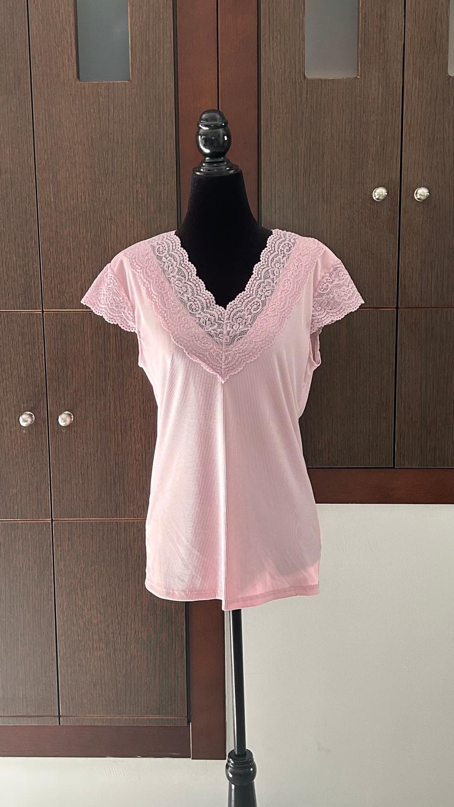 Camiseta Encaje