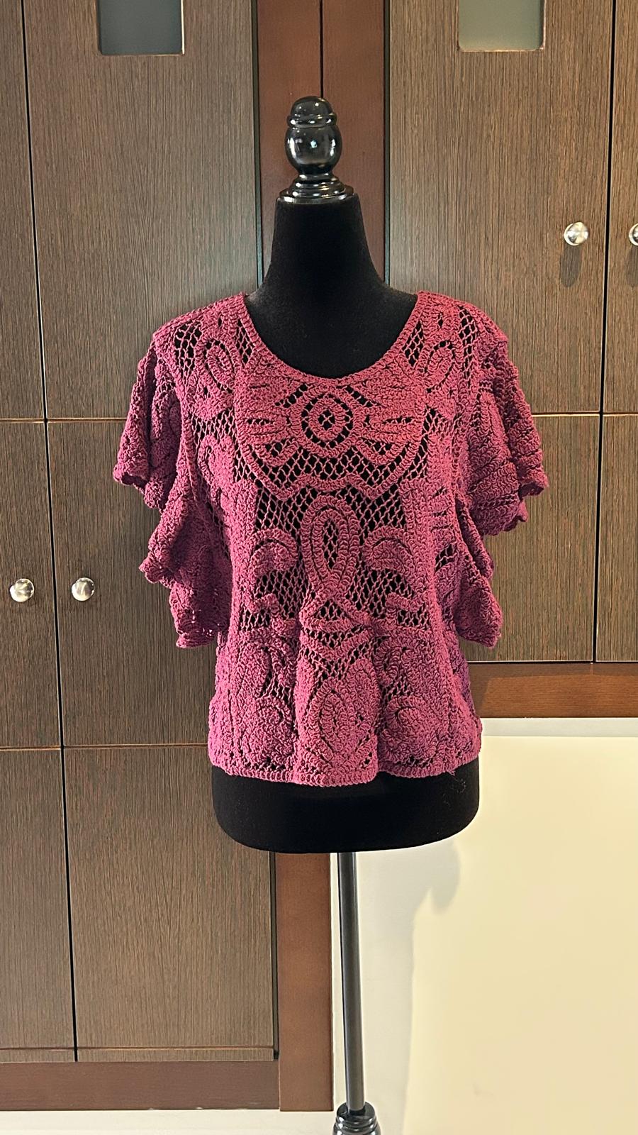 Camiseta Crochet Beatriz