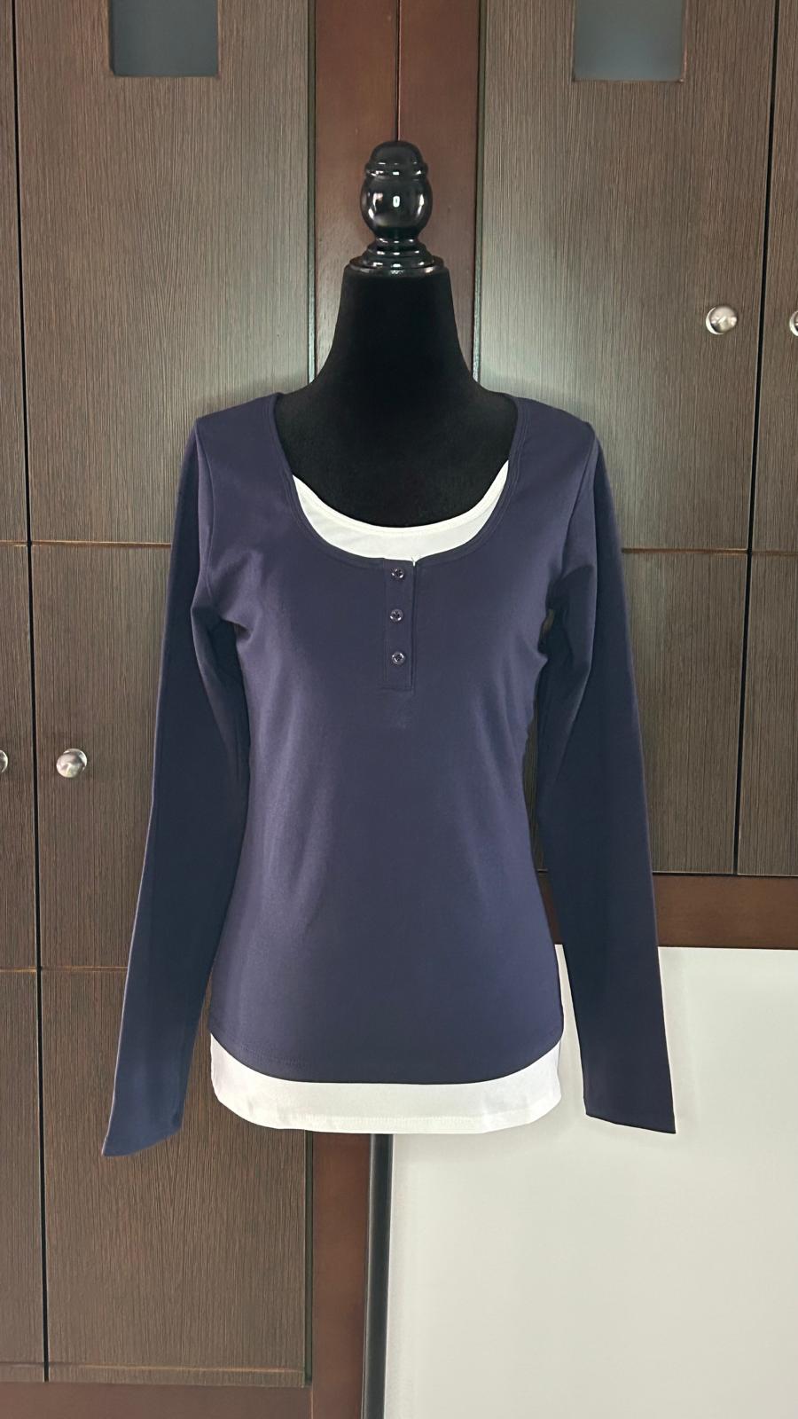 Camiseta Cuello Doble