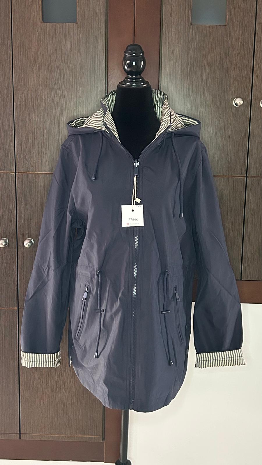 Cazadora Reversible Rayas