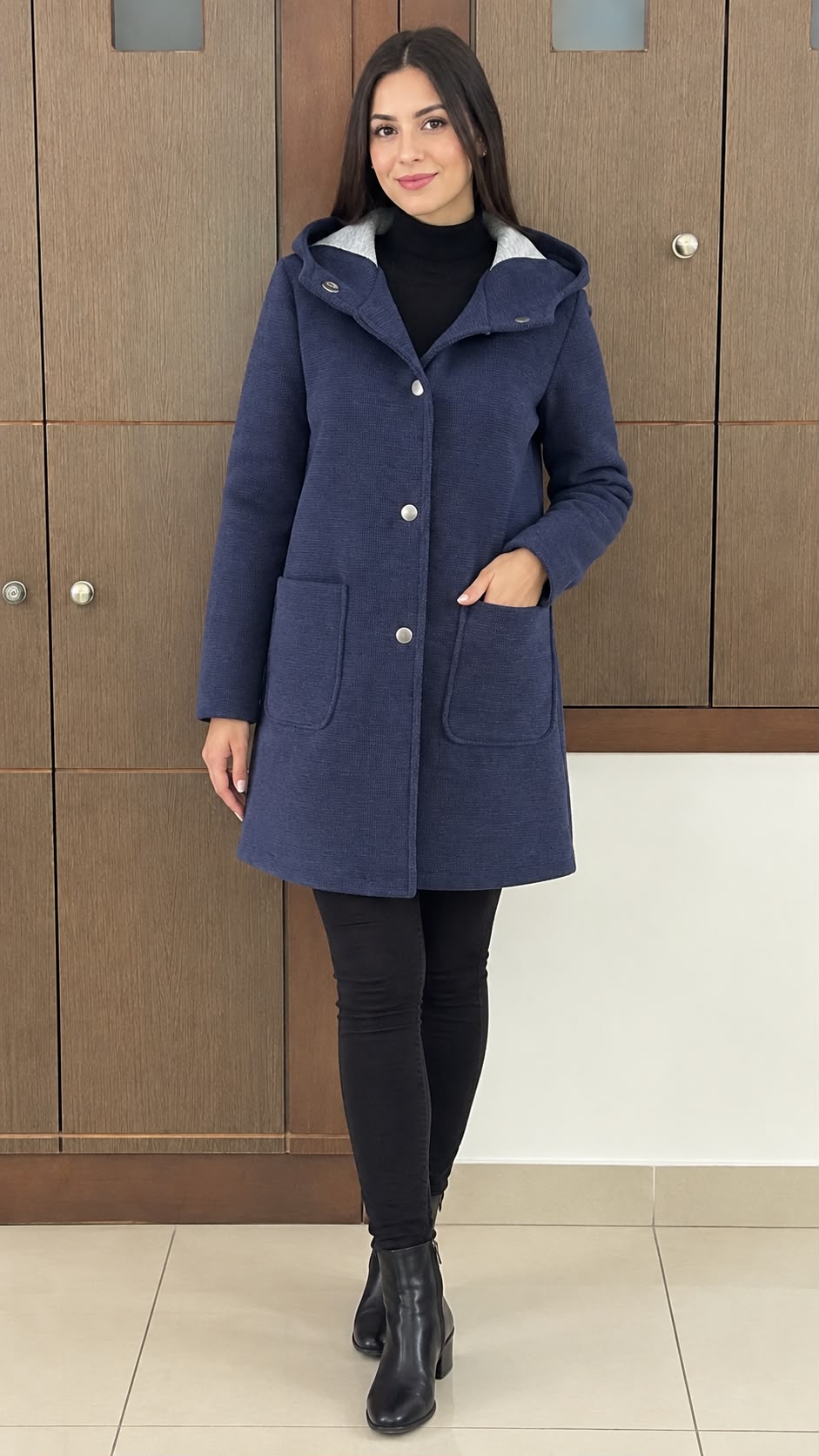 Chaqueta Forrada Capucha