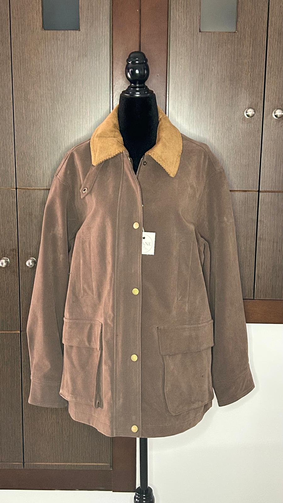 Cazadora Ante Cuello Pana