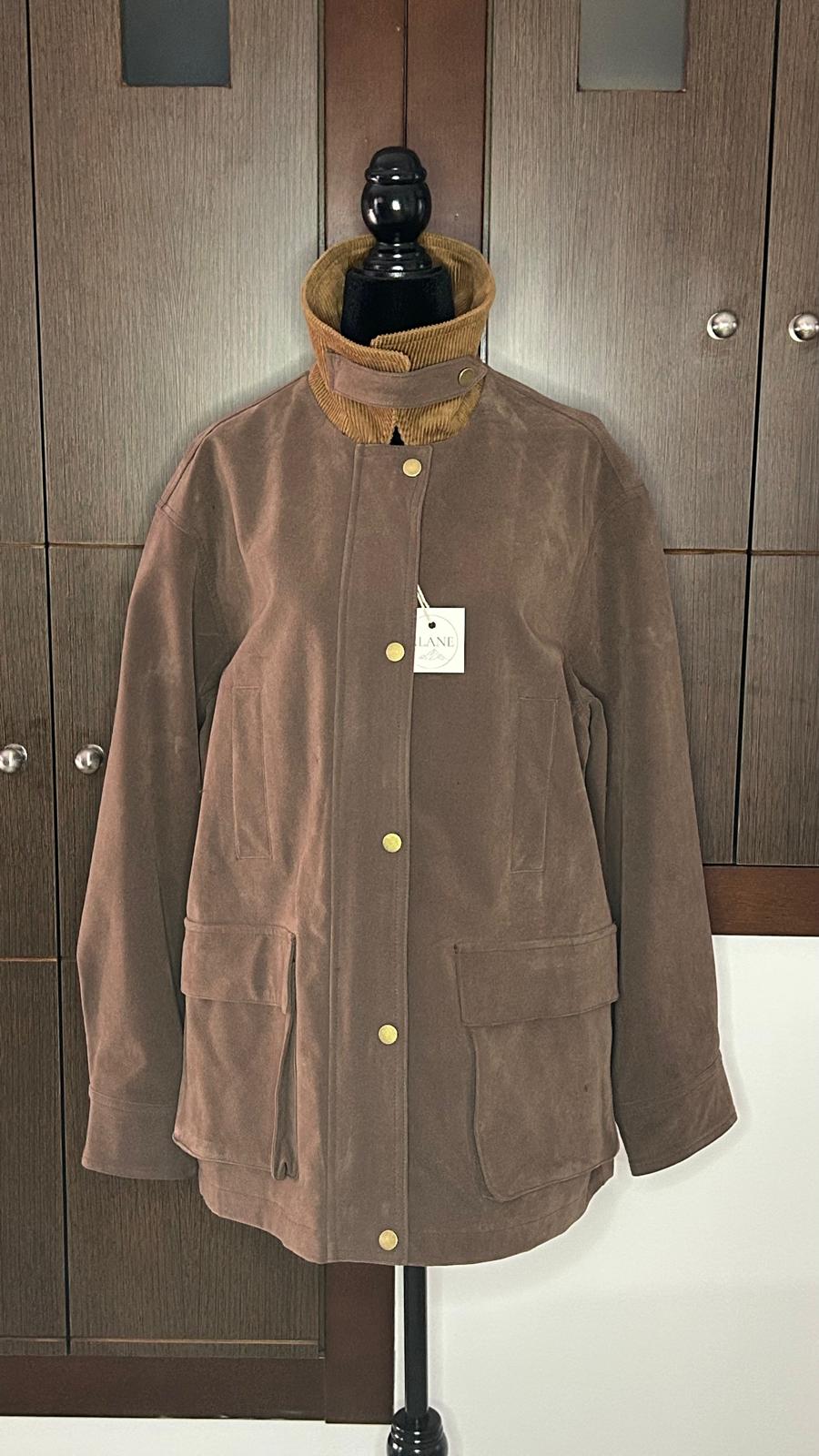 Cazadora Ante Cuello Pana