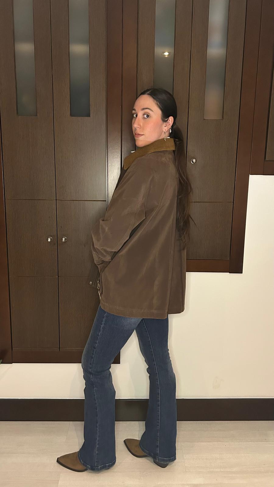 Cazadora Ante Cuello Pana