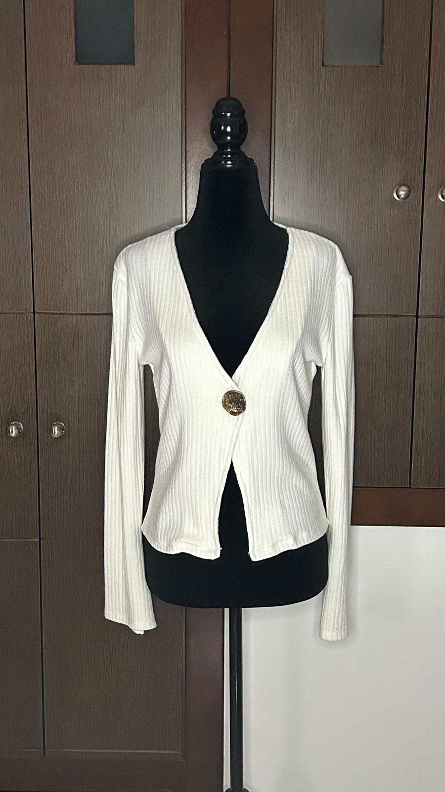 Chaqueta Botón Dorado