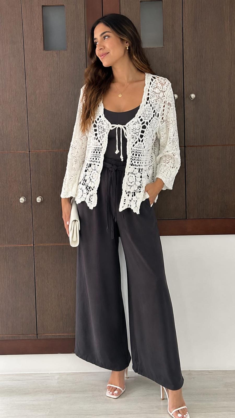 Chaqueta Crochet Lara