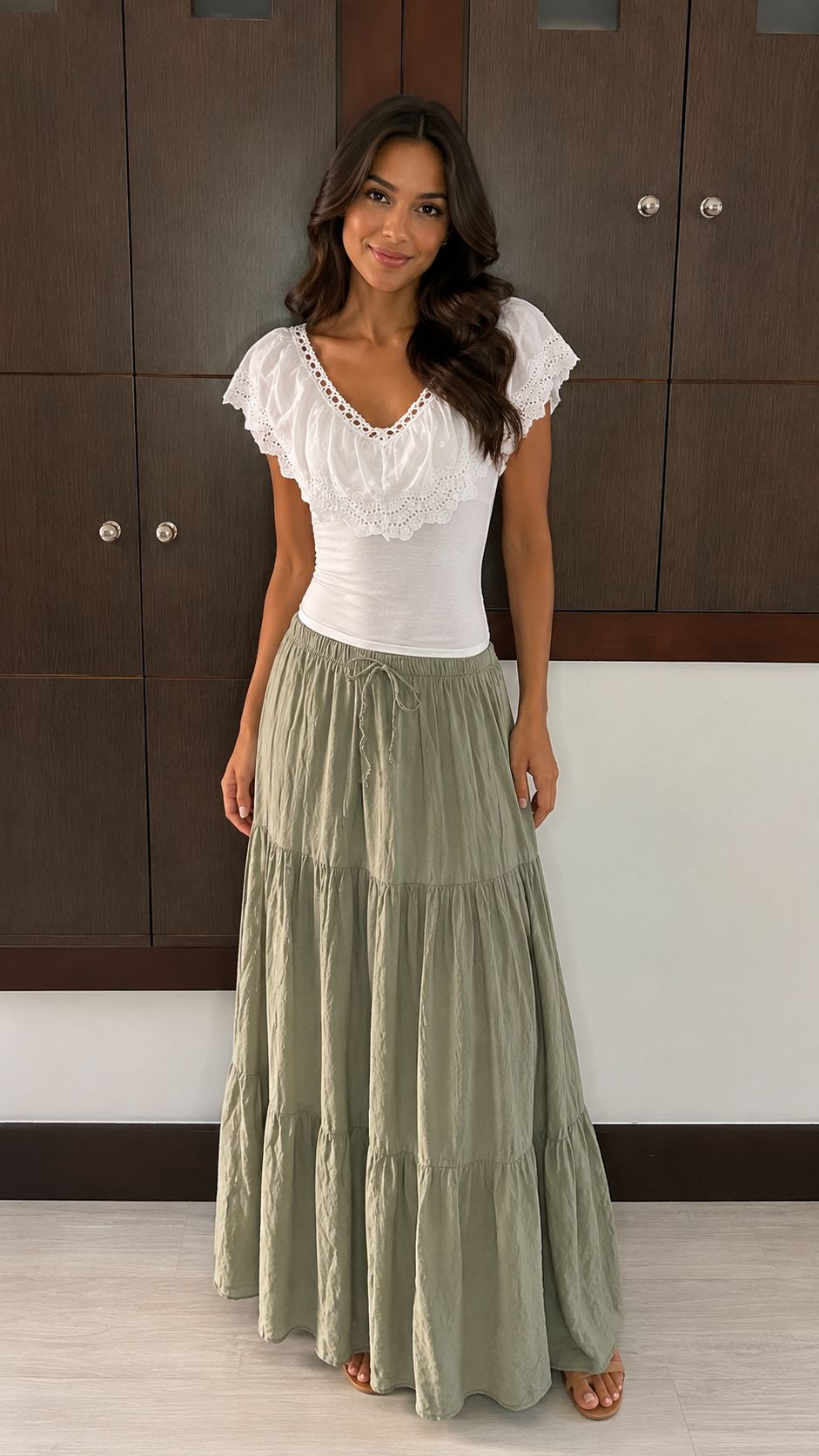 Falda Larga Fluida