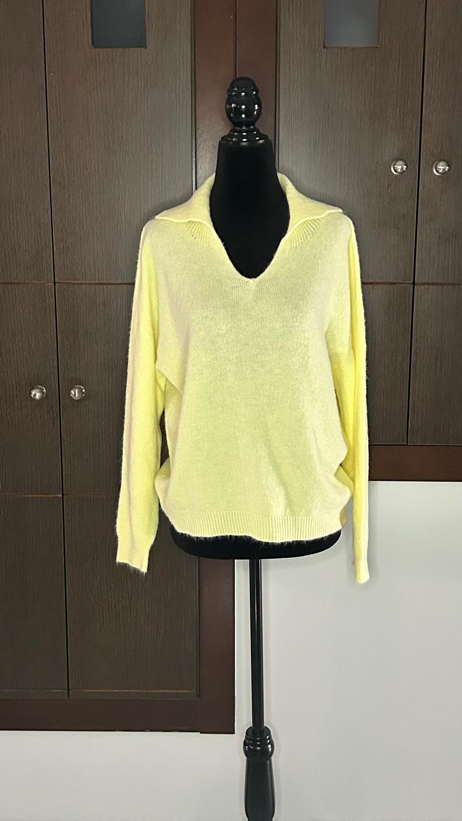 Jersey Nube Cuello Polo