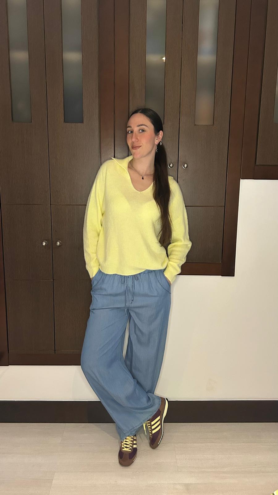 Jersey Nube Cuello Polo