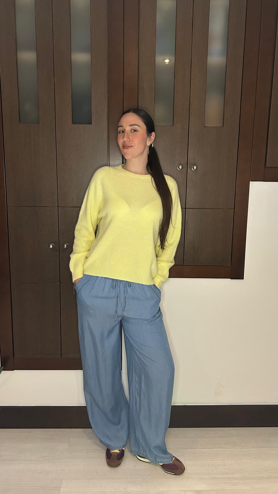 Jersey Nube Cuello Redondo