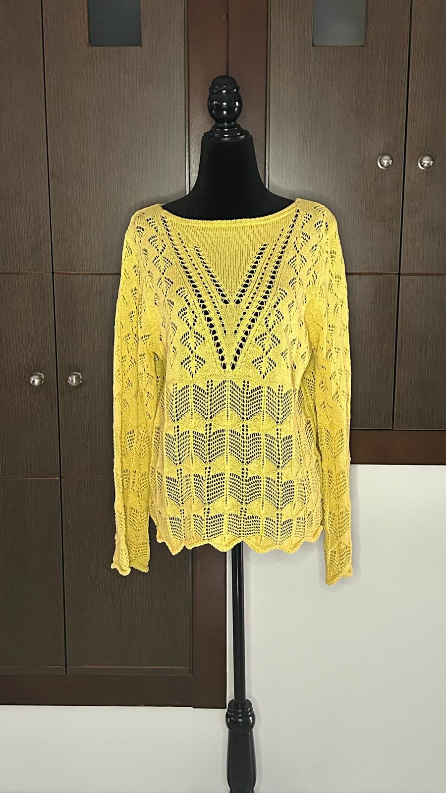 Jersey Pastel Calado