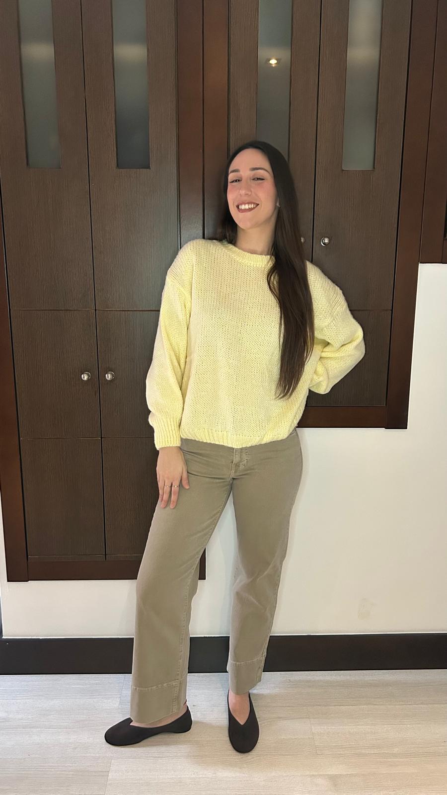 Jersey Básico Cuello Redondo