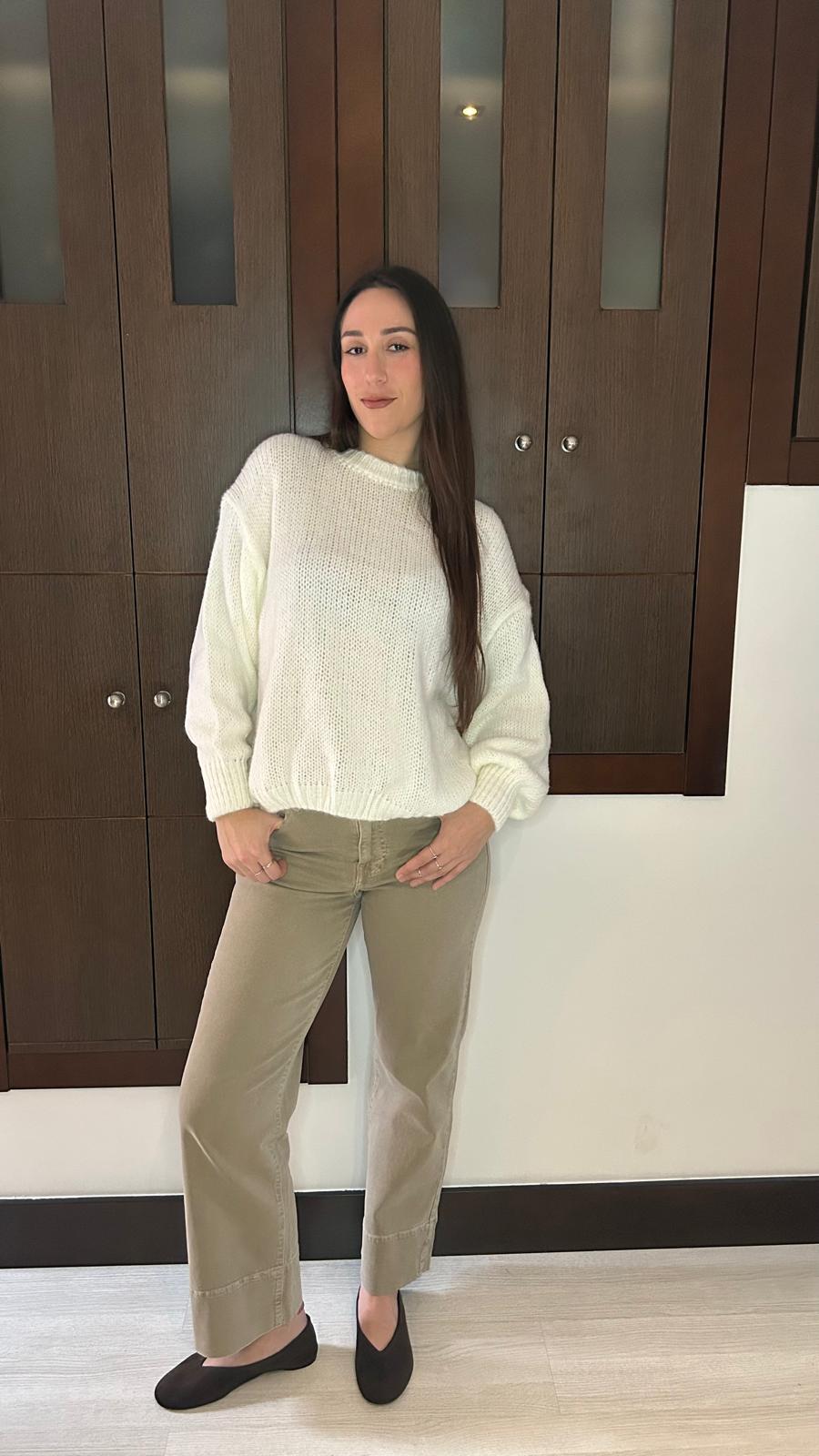 Jersey Básico Cuello Redondo