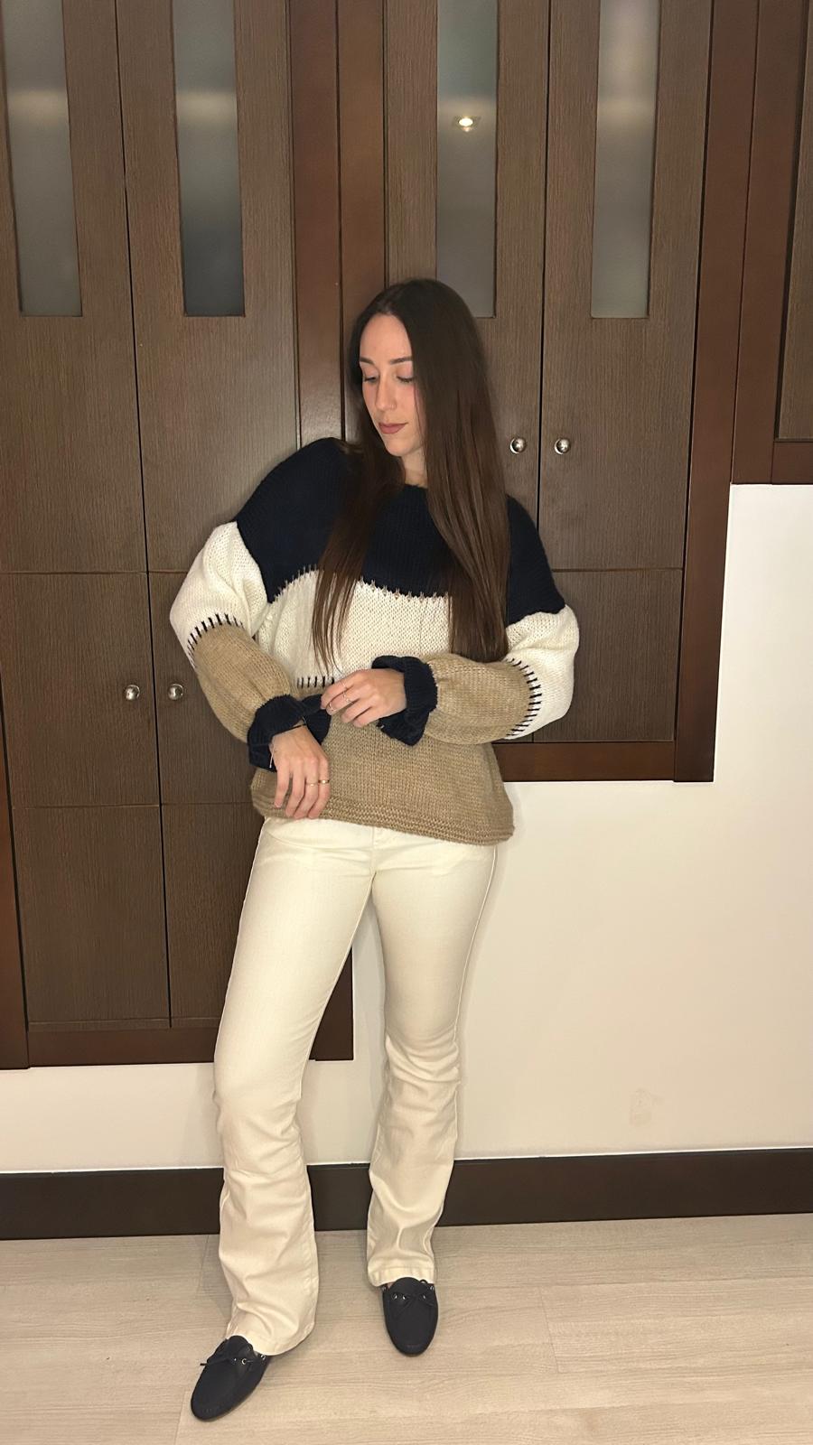 Jersey Lana Tres Colores