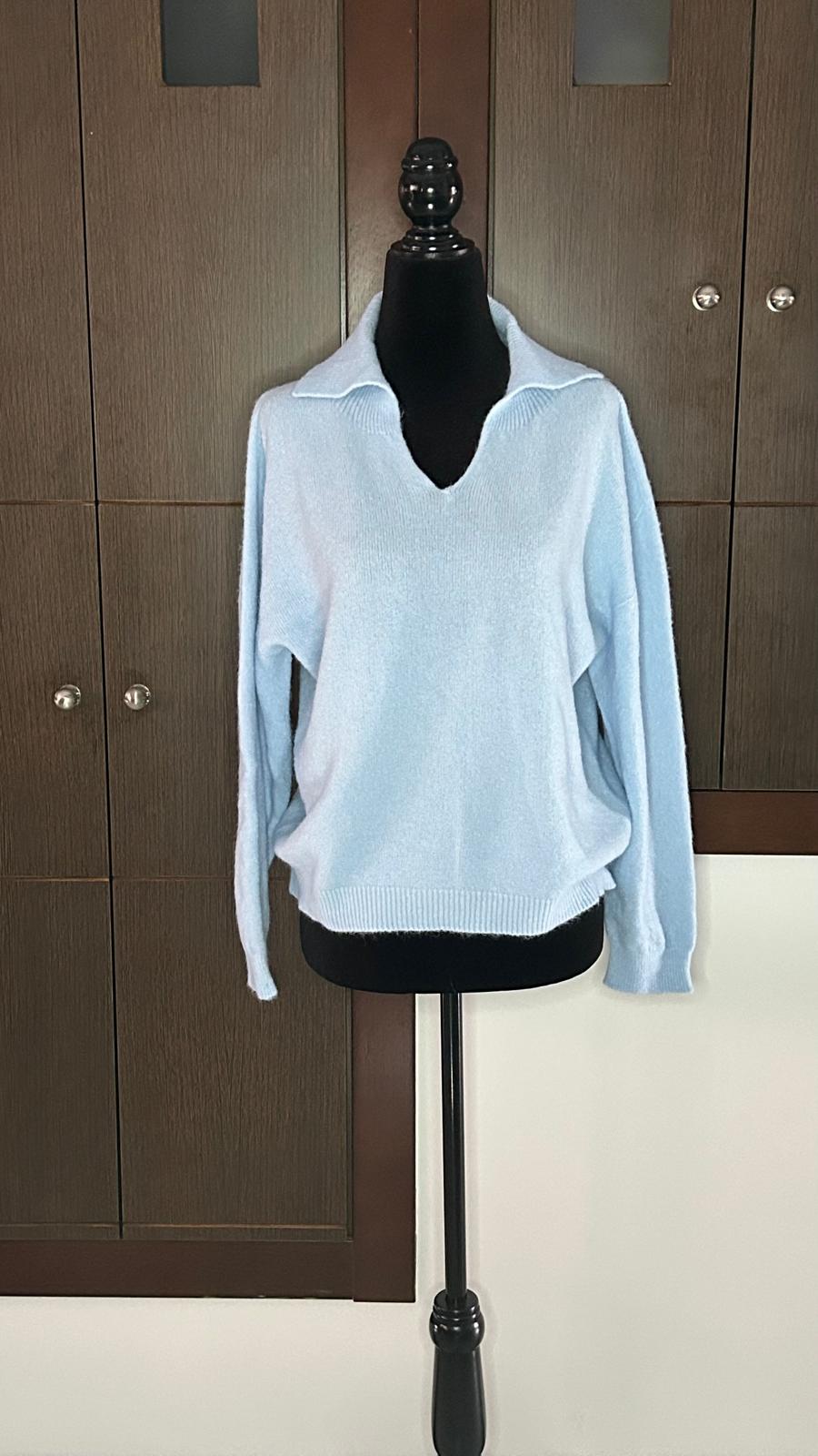 Jersey Nube Cuello Polo