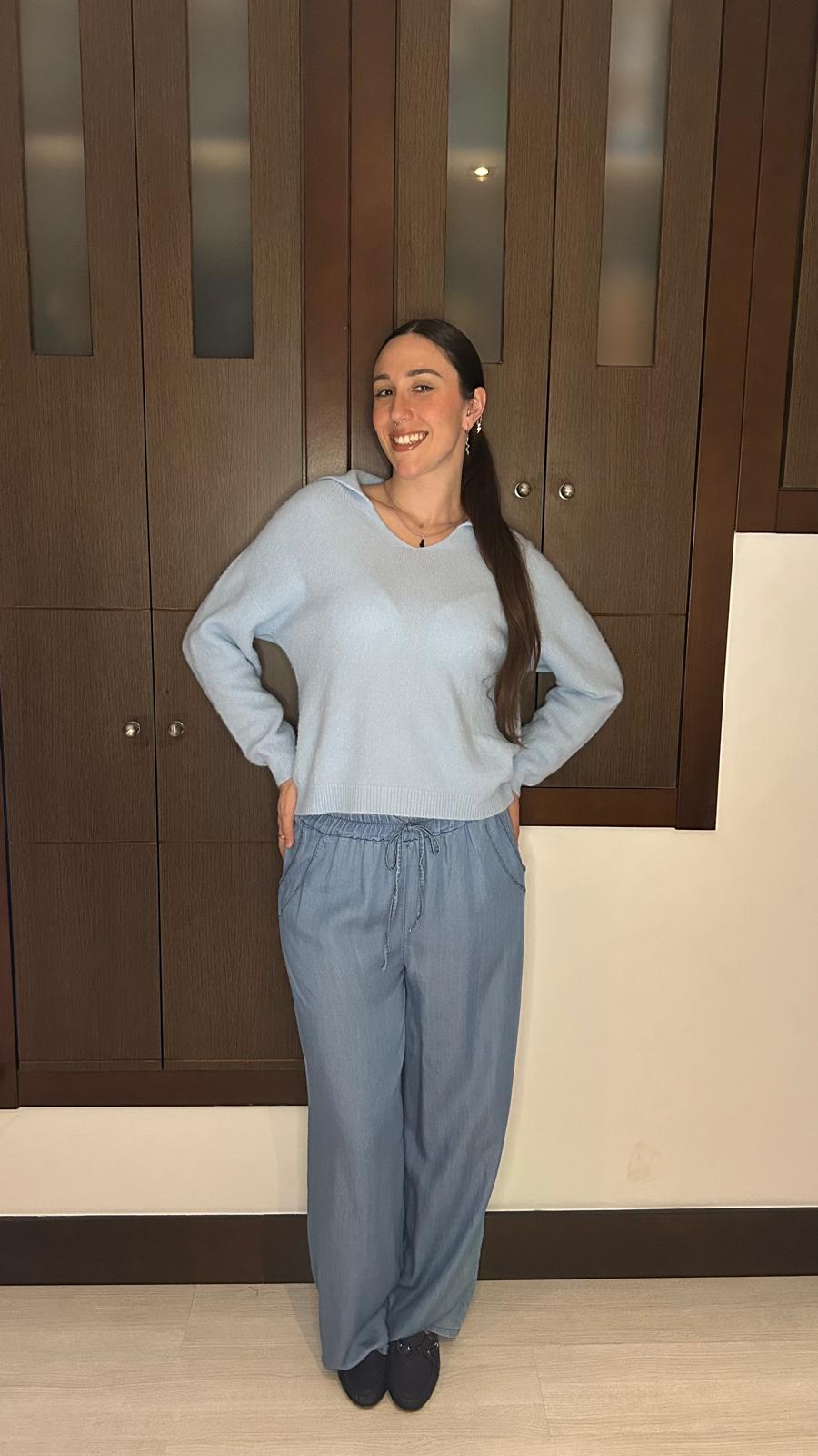 Jersey Nube Cuello Polo