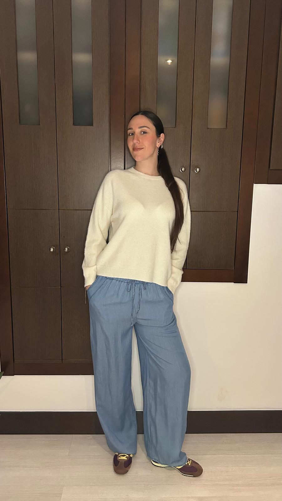 Jersey Nube Cuello Redondo