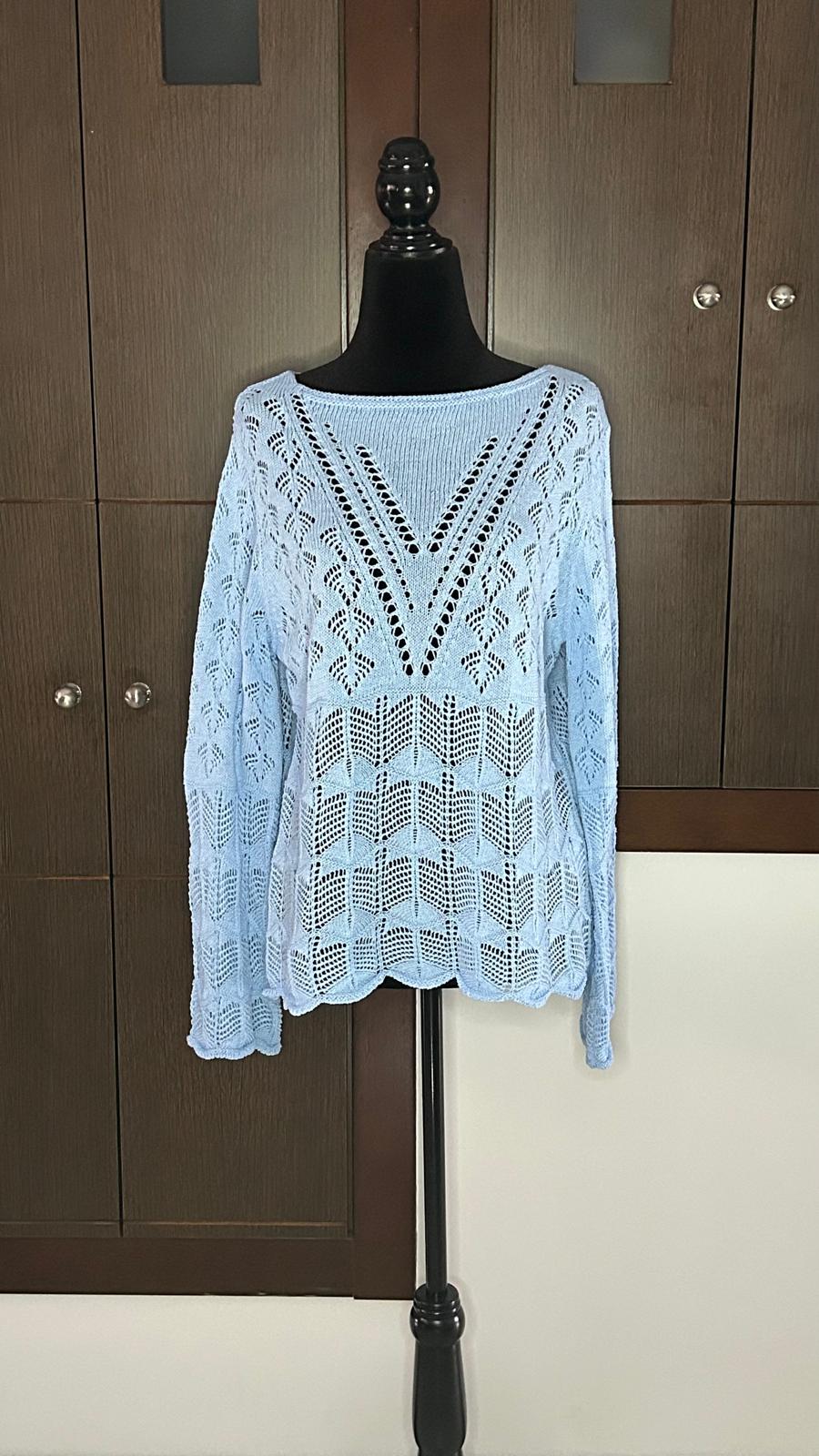 Jersey Pastel Calado