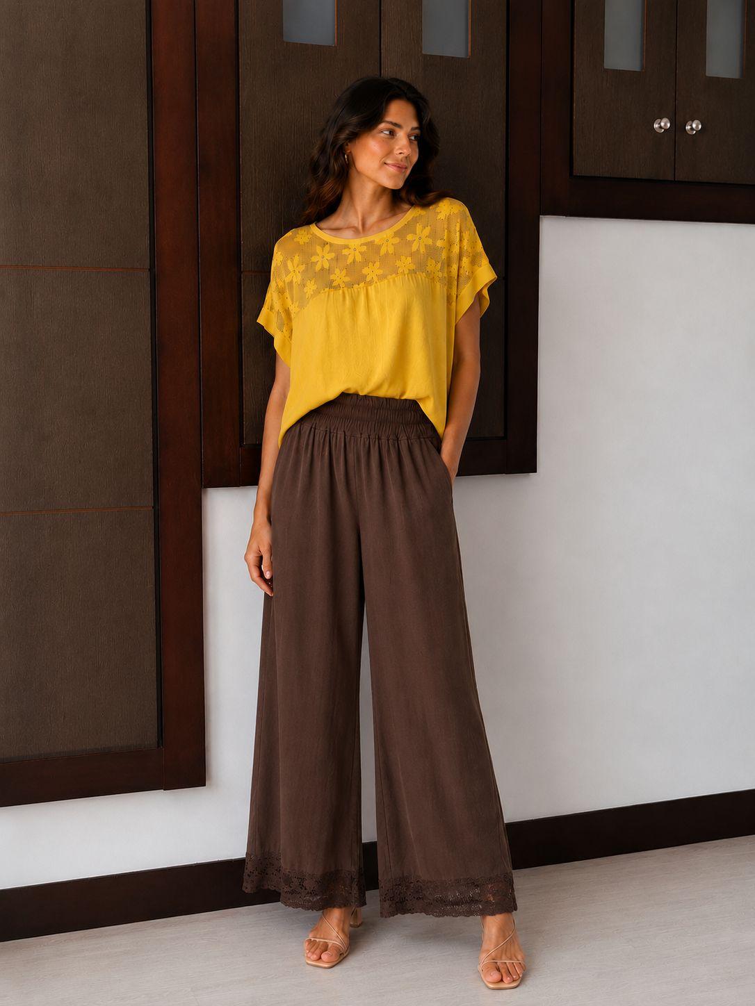 Pantalón Calado "Flores"