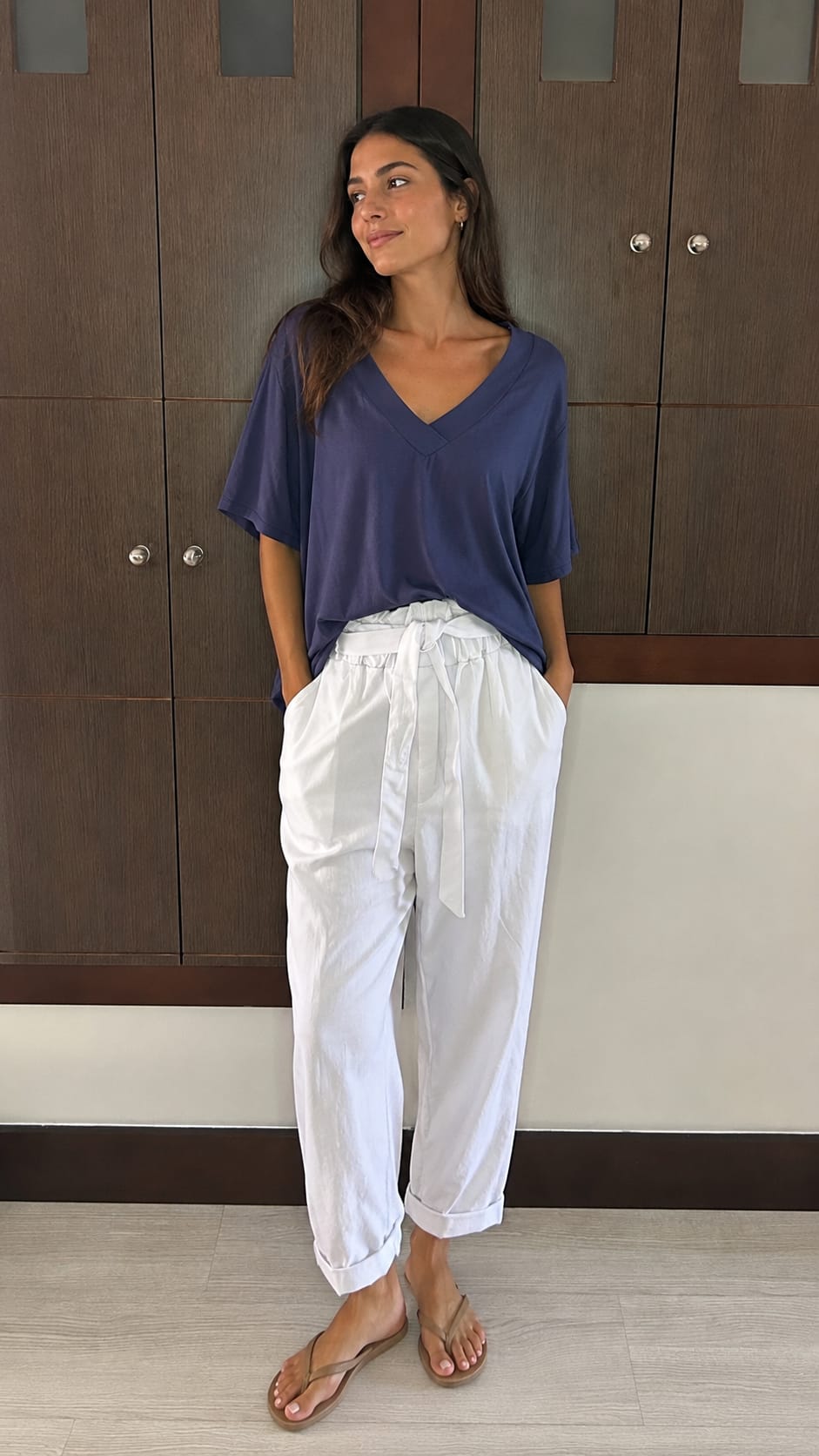 Pantalón Cinturón Lazo