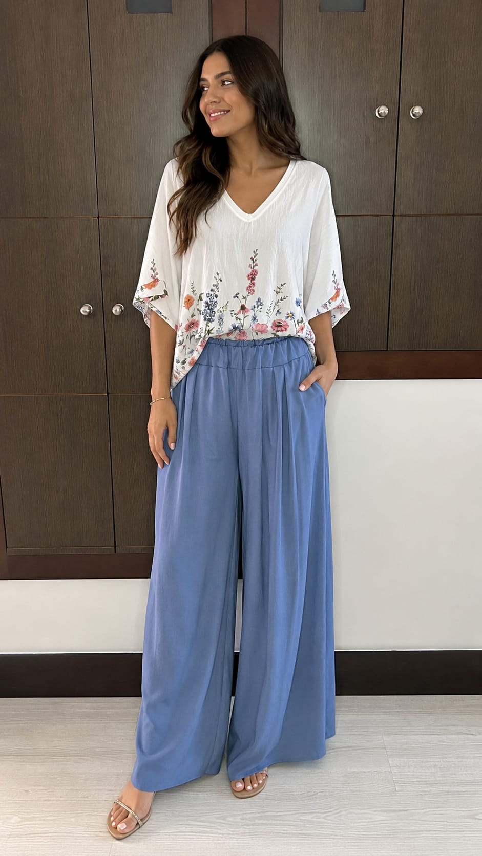 Pantalón Color Denim