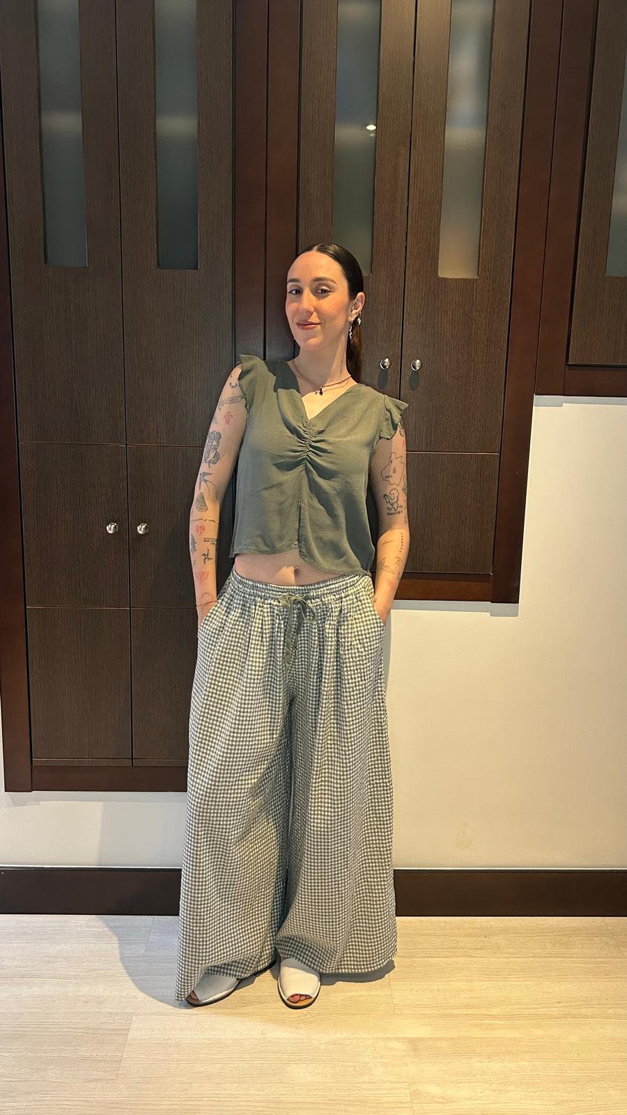 Pantalón Cuadros Vichy