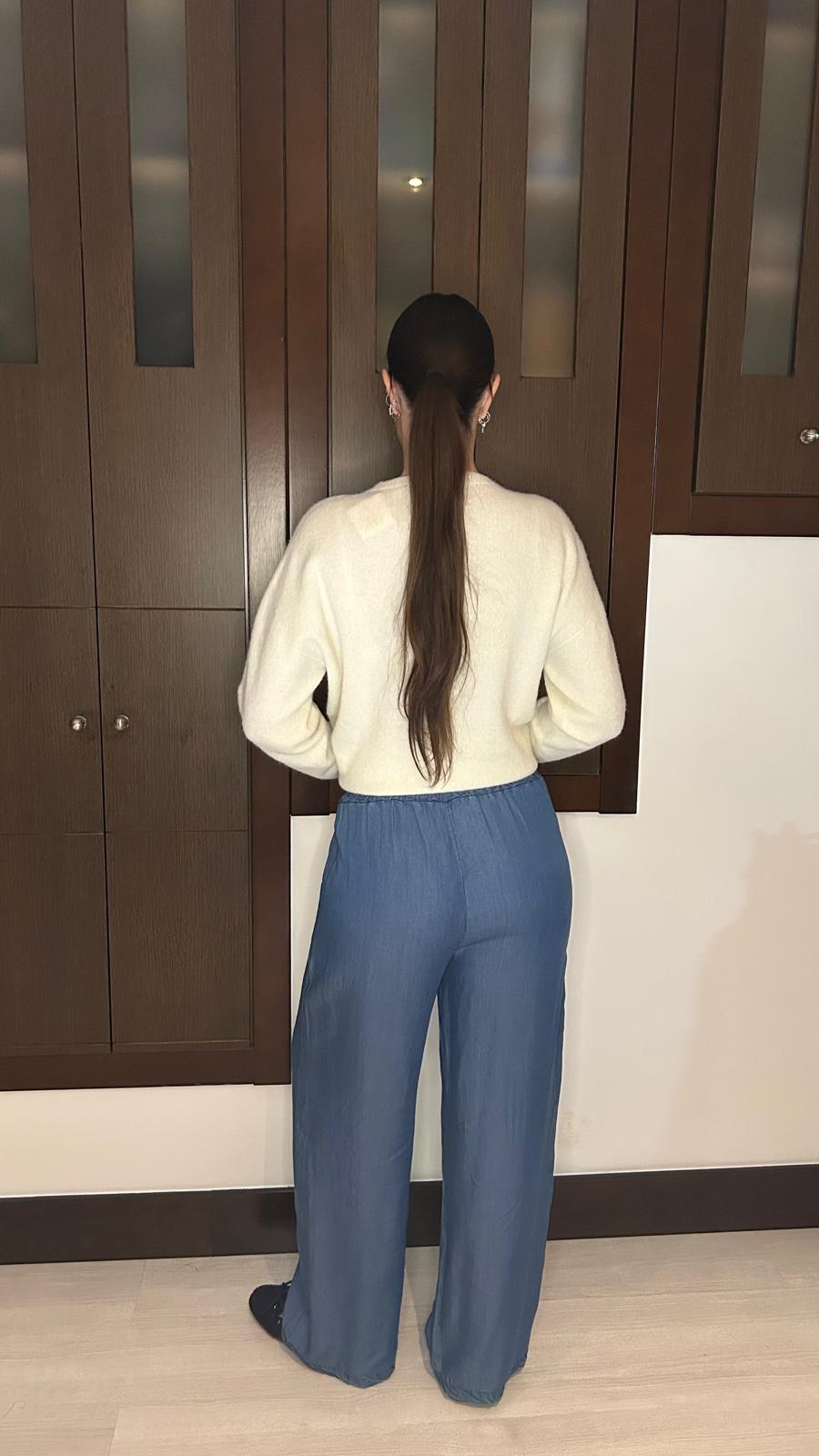 Pantalón Palazzo Tencel