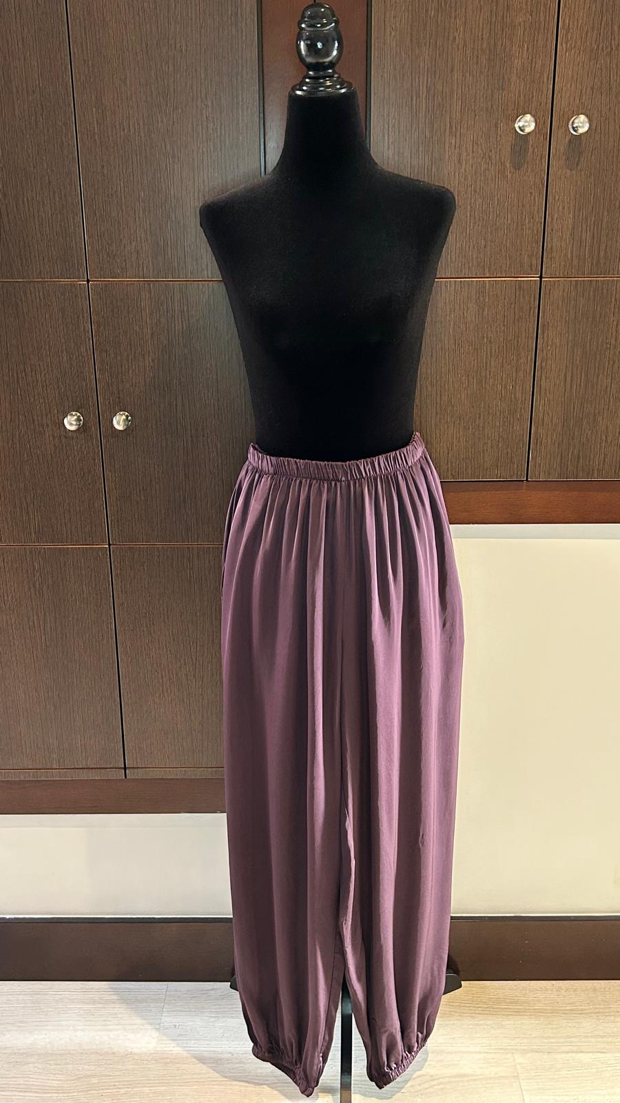 Pantalón Bombacho Satinado