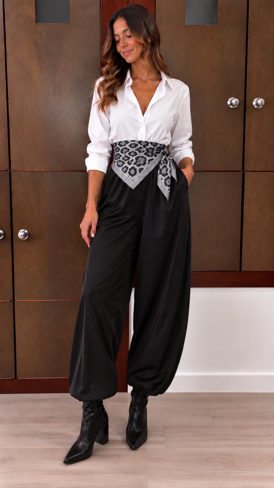 Pantalón Bombacho Satén