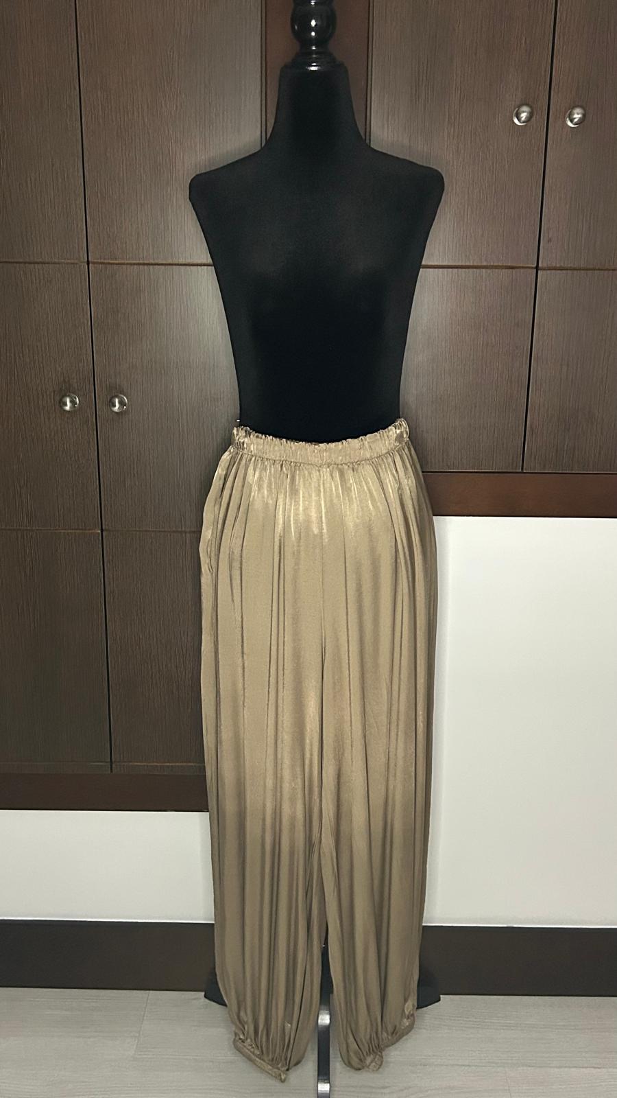 Pantalón Bombacho Satinado