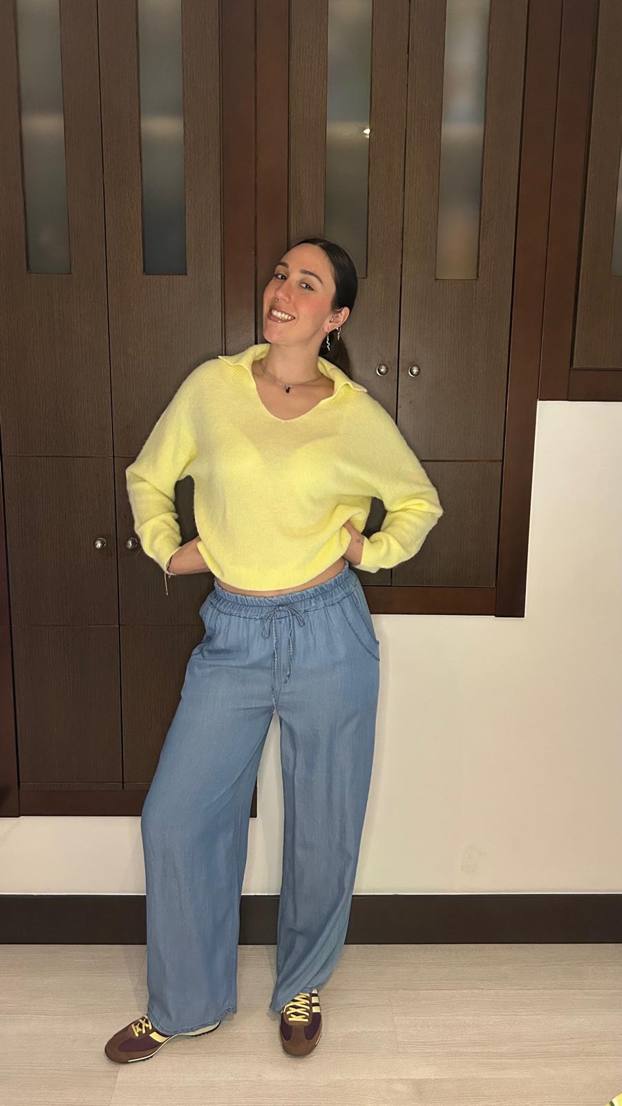 Pantalón Palazzo Tencel