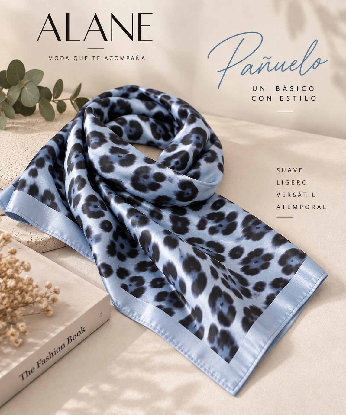 Pañuelo Estampado Leopardo