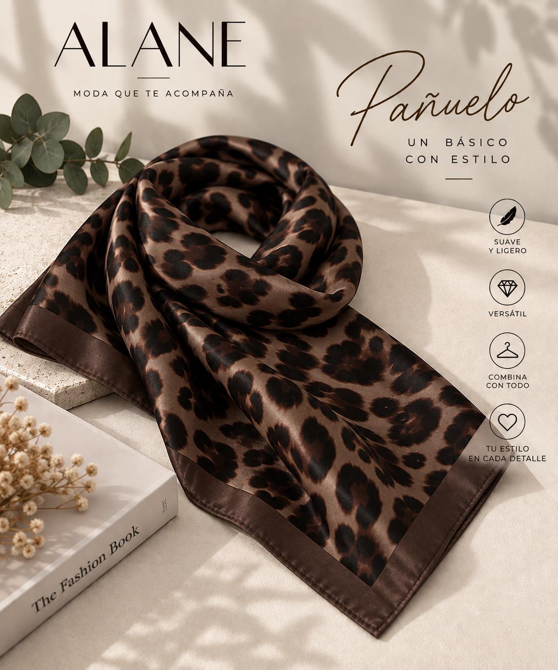 Pañuelo Estampado Leopardo