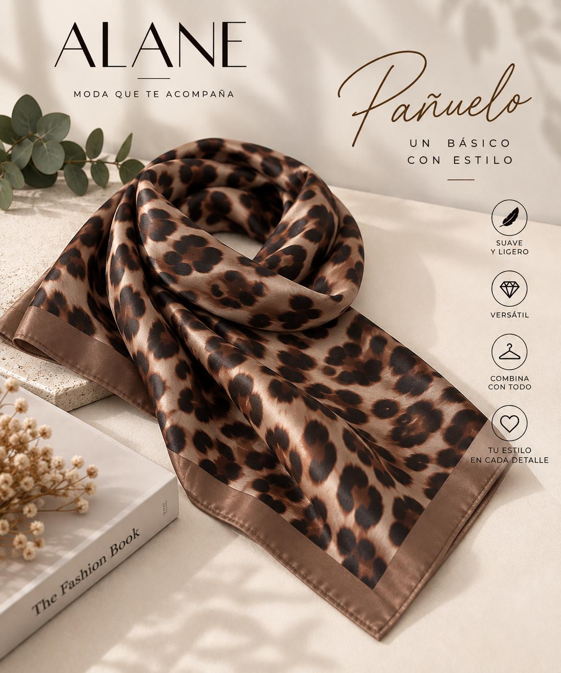 Pañuelo Estampado Leopardo