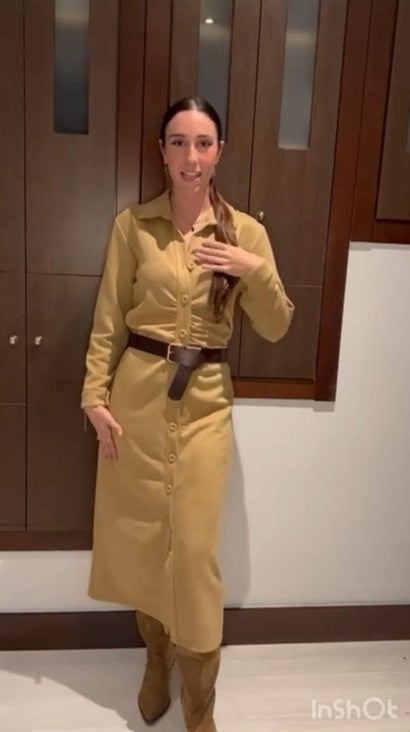 Vestido Camisero de Antelina