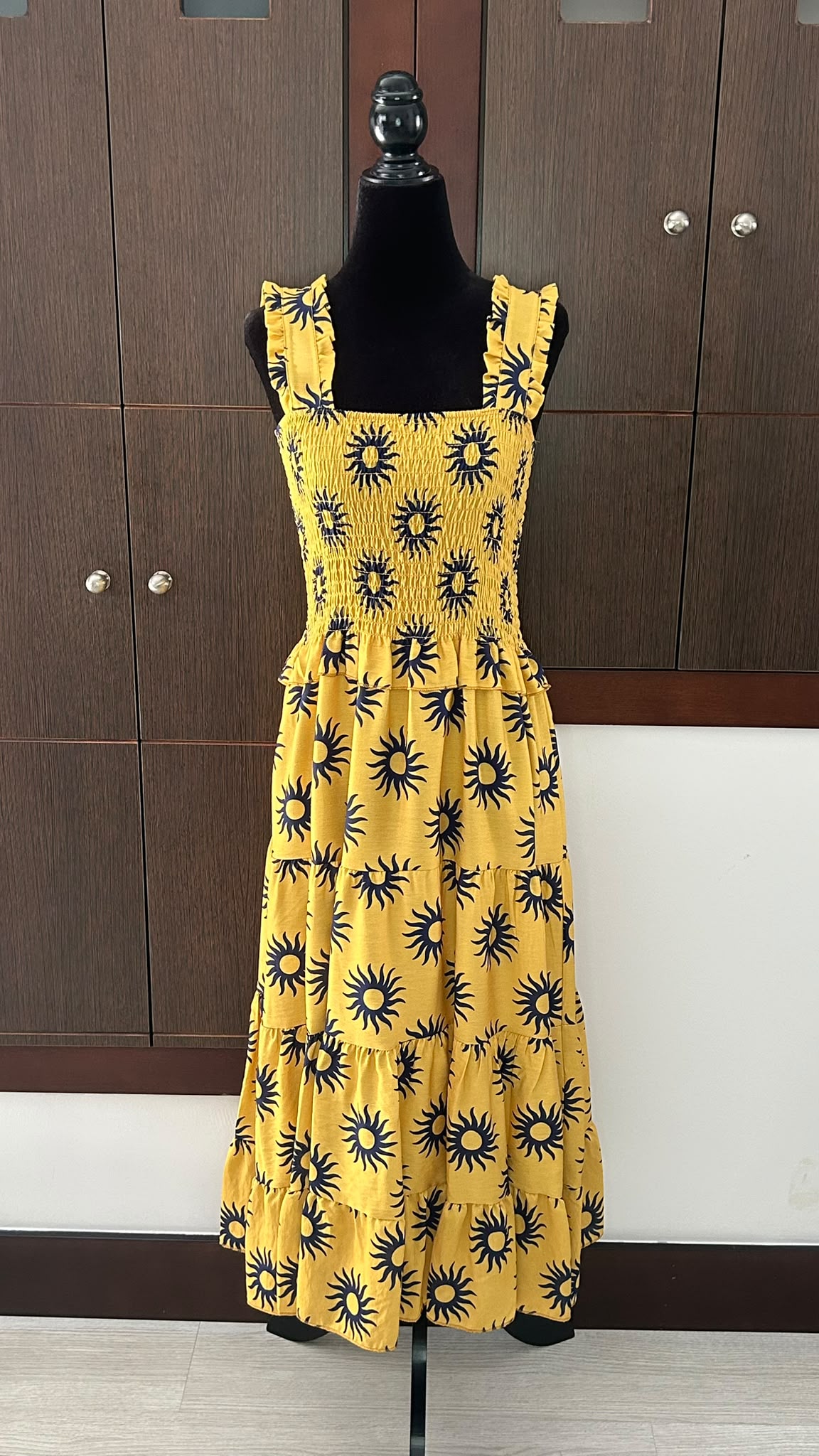 Vestido Nido Abeja Soleil