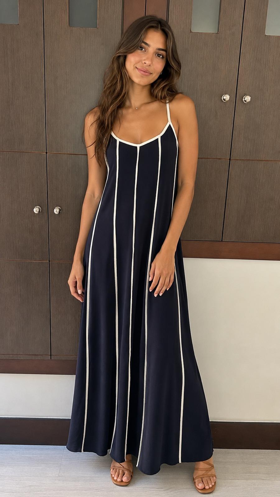 Vestido Tirantes Lazo